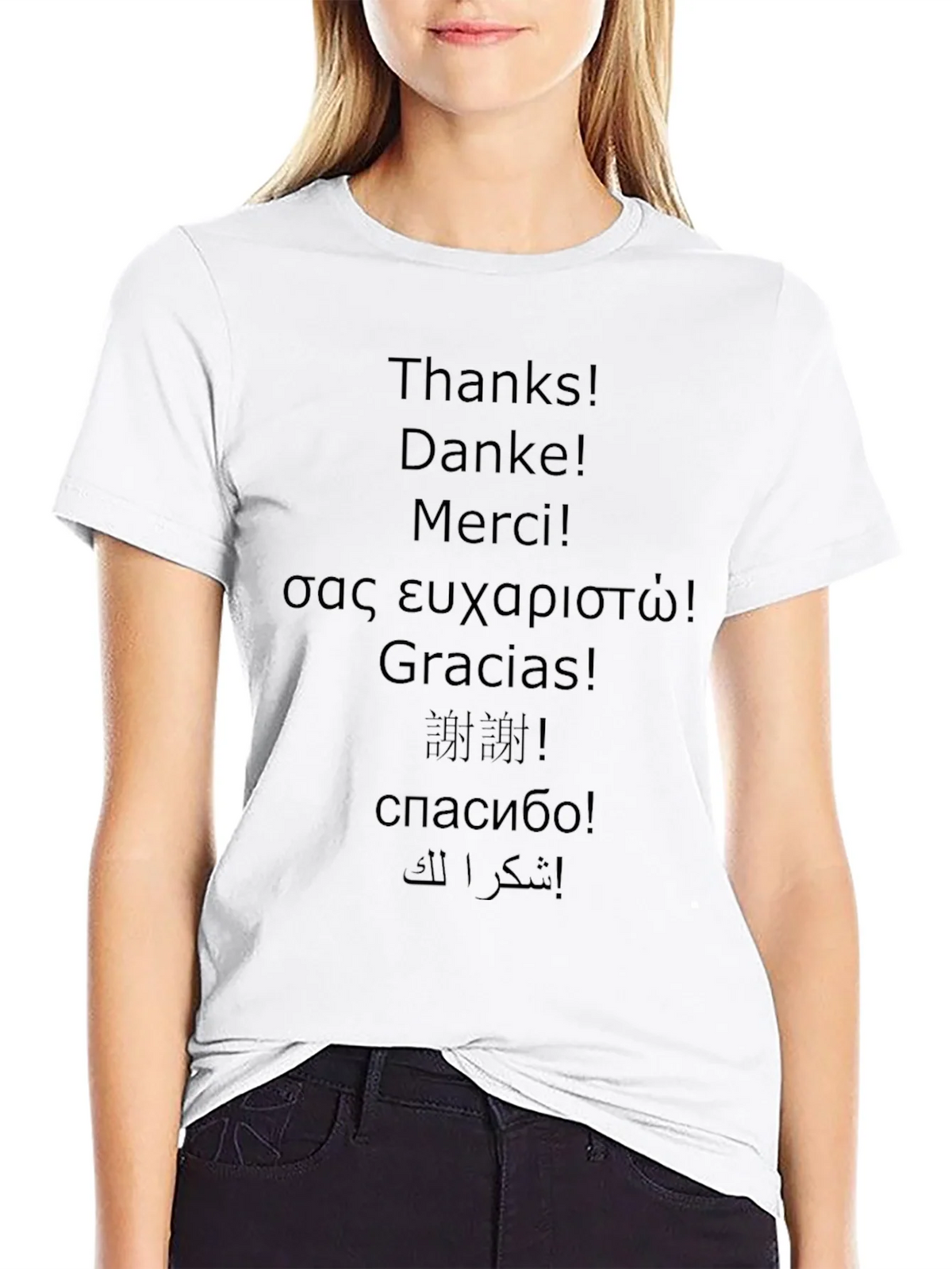 Multilingual Thank You T-Shirt - Global Gratitude product image 8
