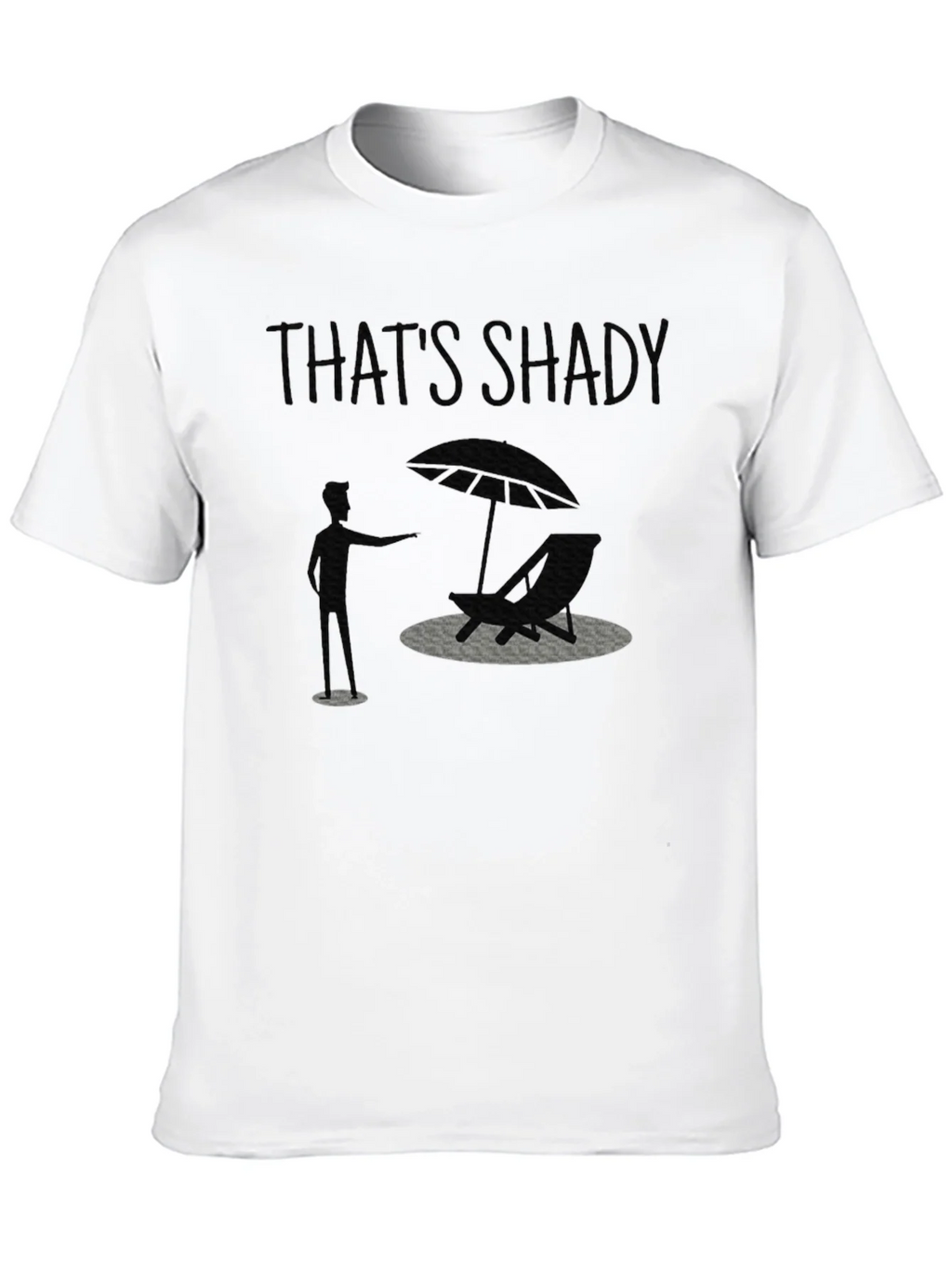 Thats Shady Mens Graphic T-Shirt product image 9