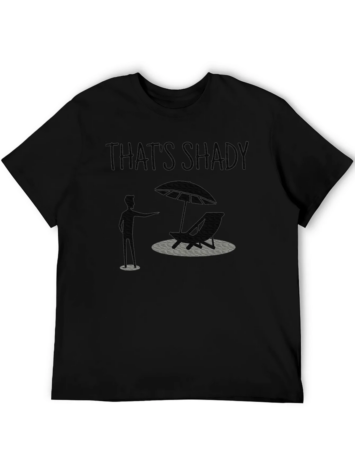 Thats Shady Mens Graphic T-Shirt product image 5