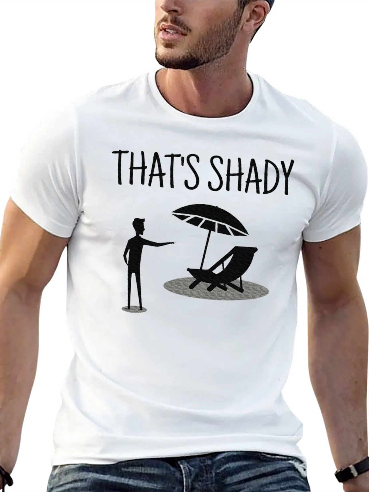 Thats Shady Mens Graphic T-Shirt product image 12