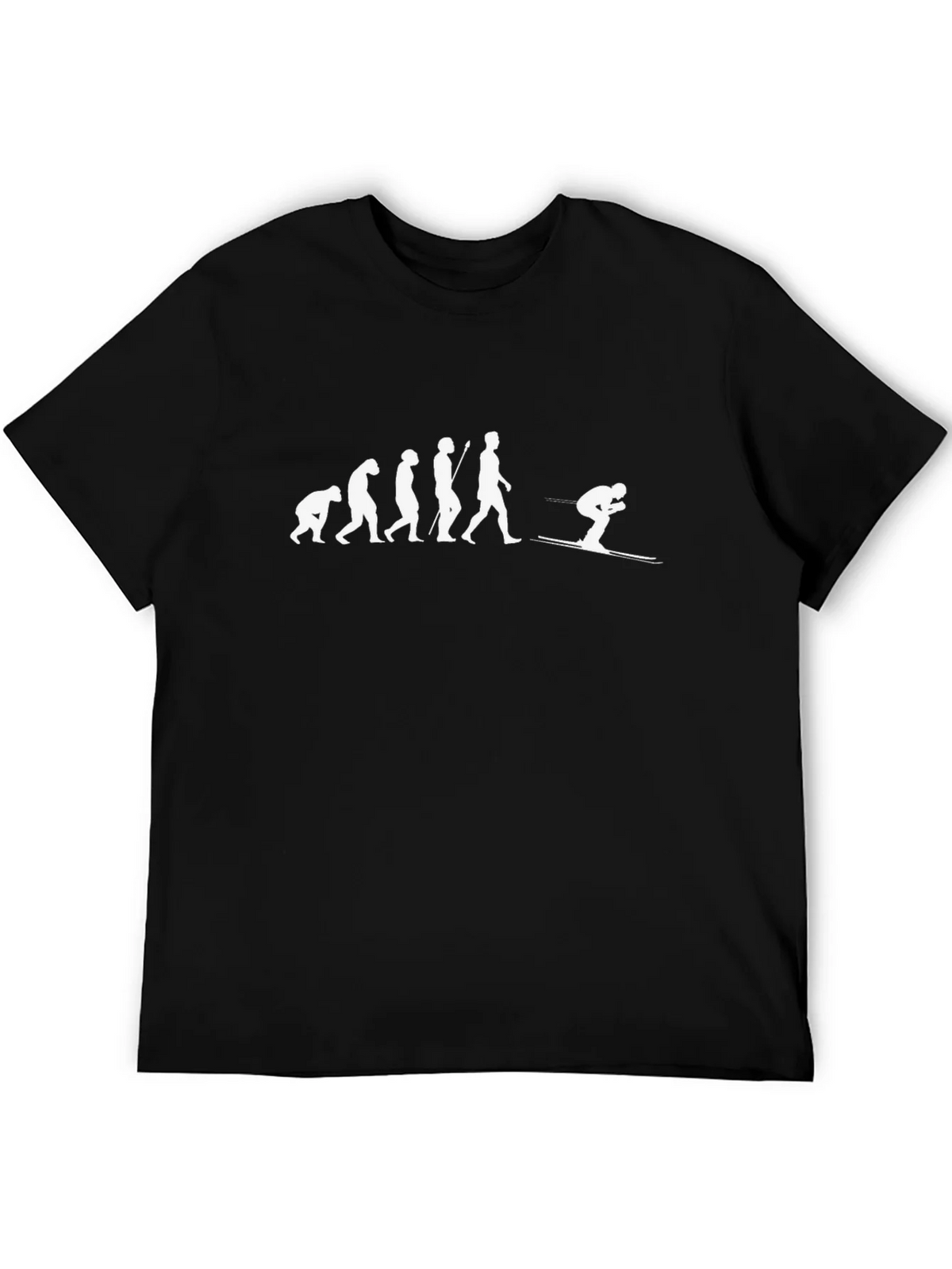 Evolution of Skiing T-Shirt product image 5