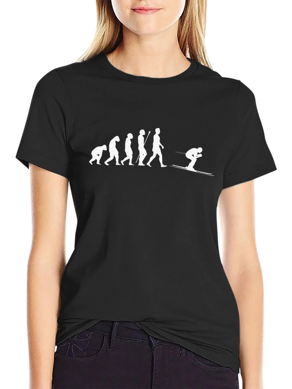 Evolution of Skiing T-Shirt product image 2