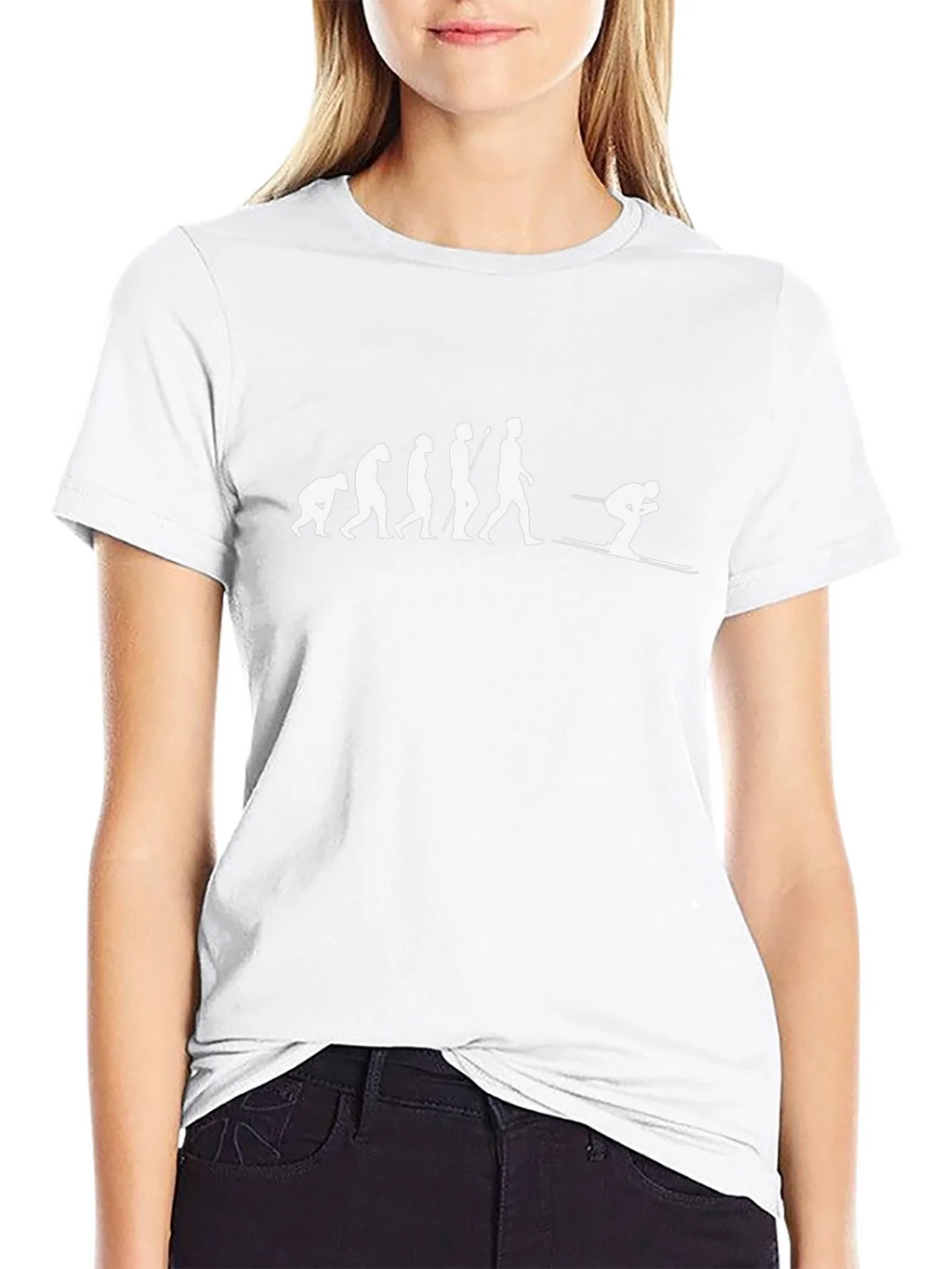 Evolution of Skiing T-Shirt product image 8