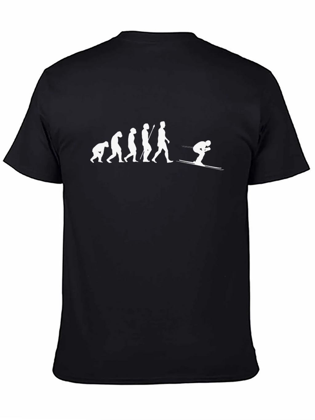 Evolution of Skiing T-Shirt product image 4
