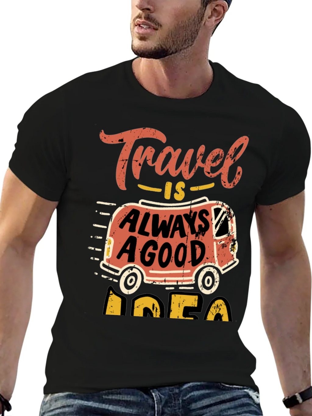 Travel Is Always A Good Idea T-Shirt product image 6