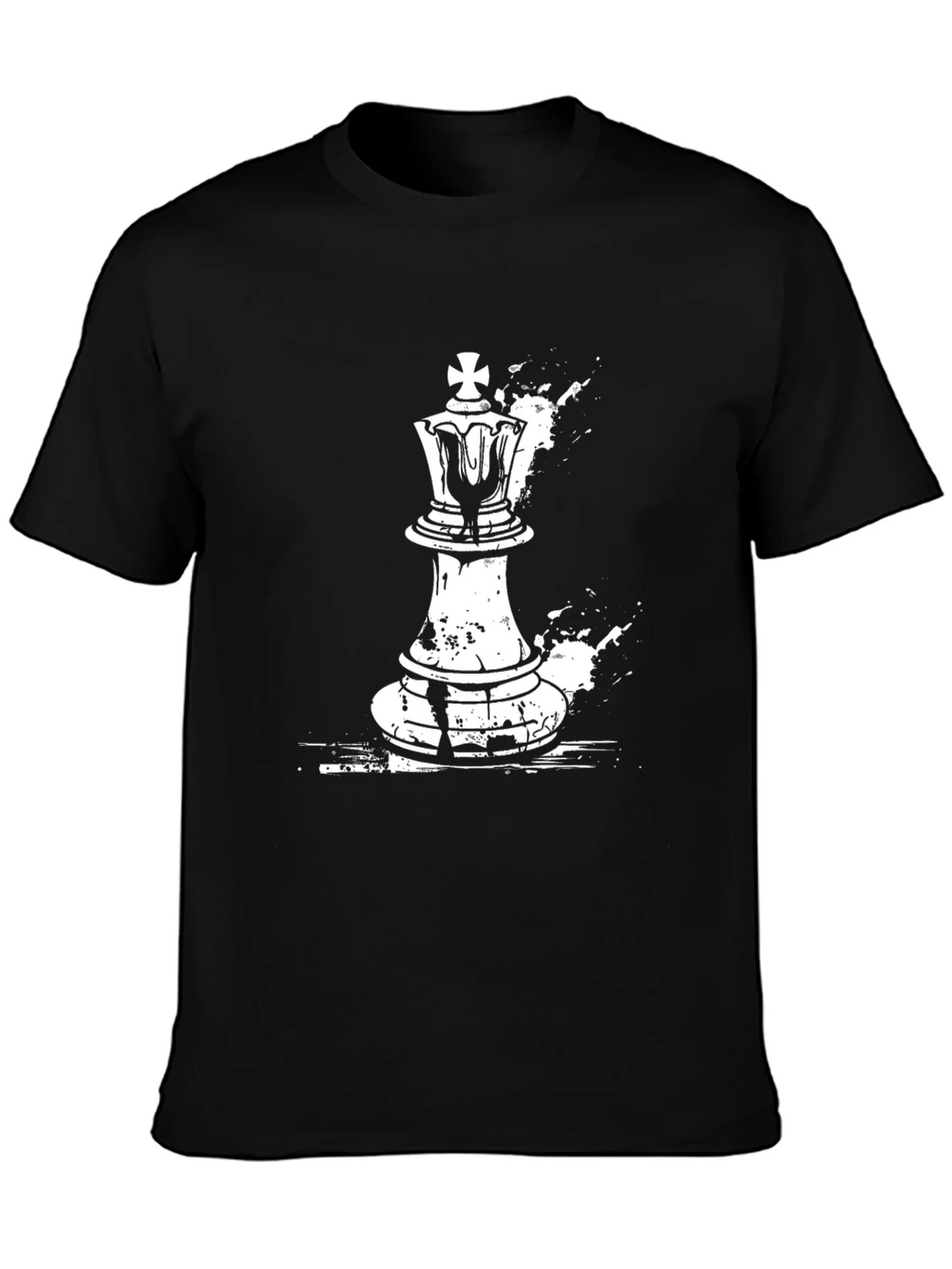 Chess King Graphic Tee - Stylish Black T-Shirt product image 2