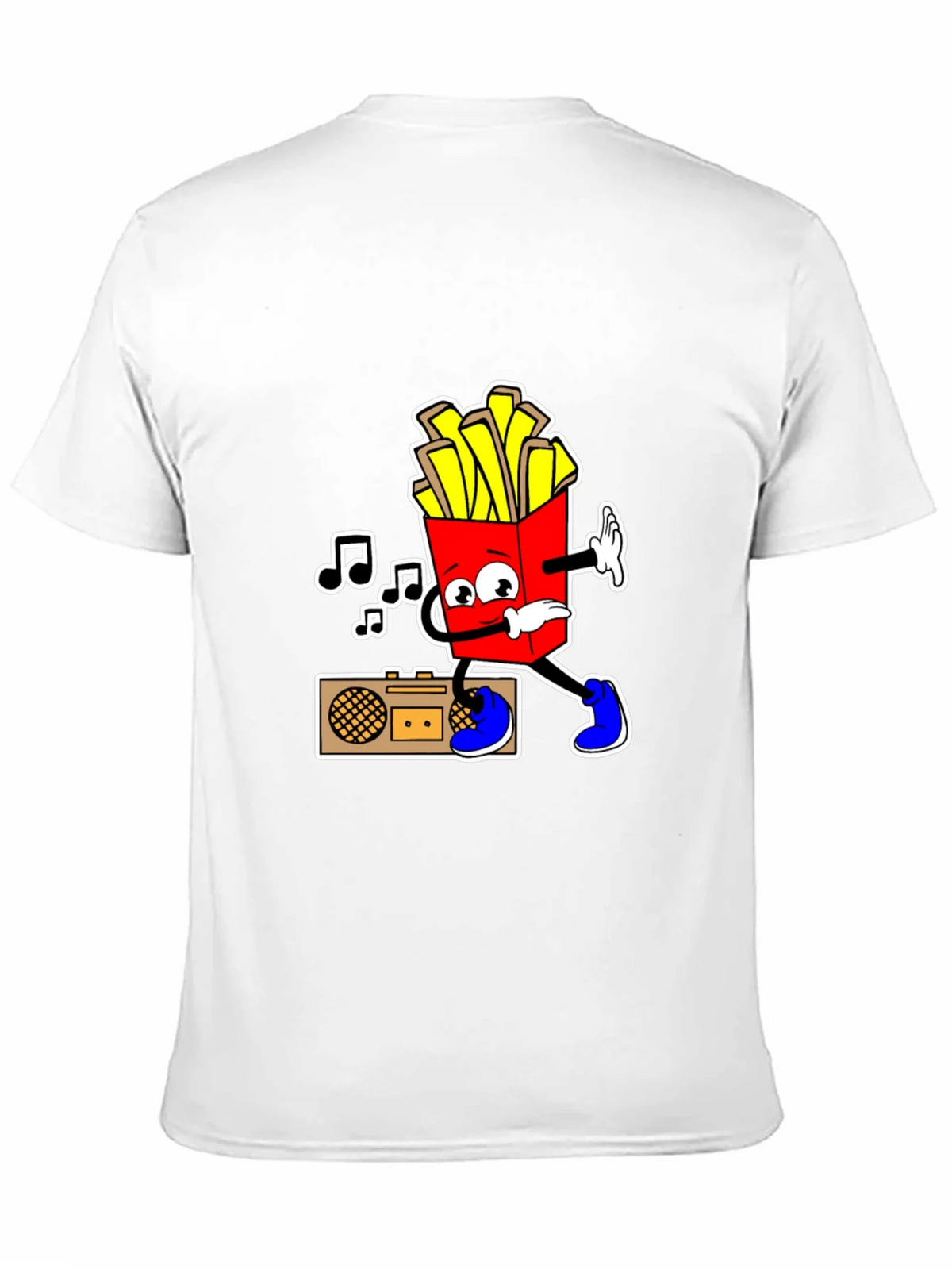 Cool Fries T-Shirt - Black Cotton Tee product image 10
