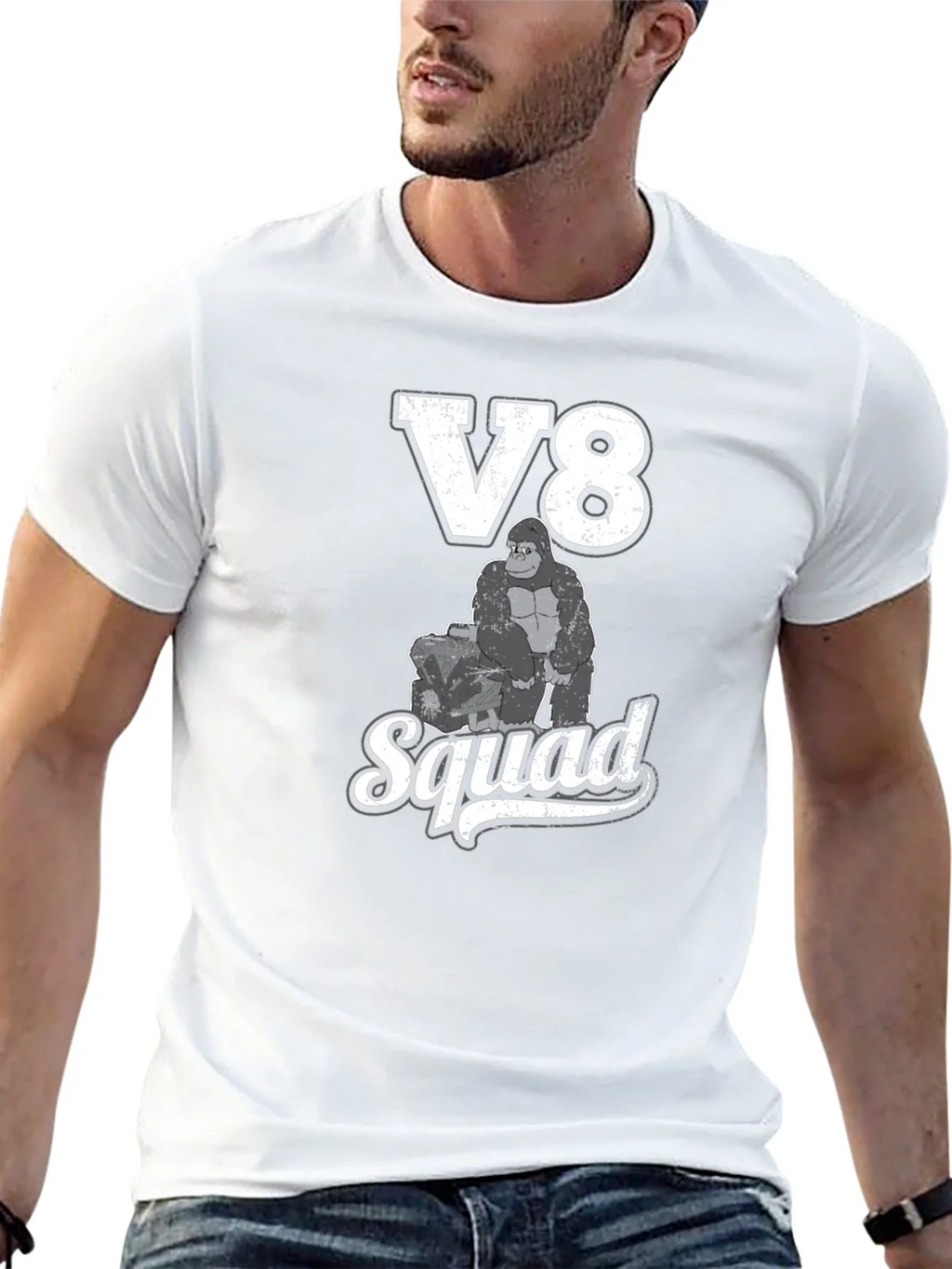V8 Squad Gorilla Graphic T-Shirt product image 12