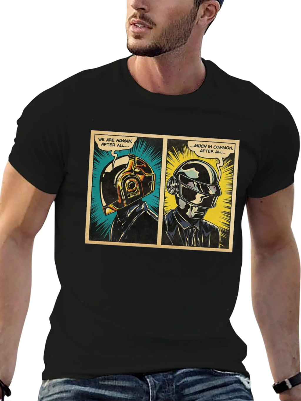 Daft Punk Comic T-Shirt - Human After All Tee product image 6