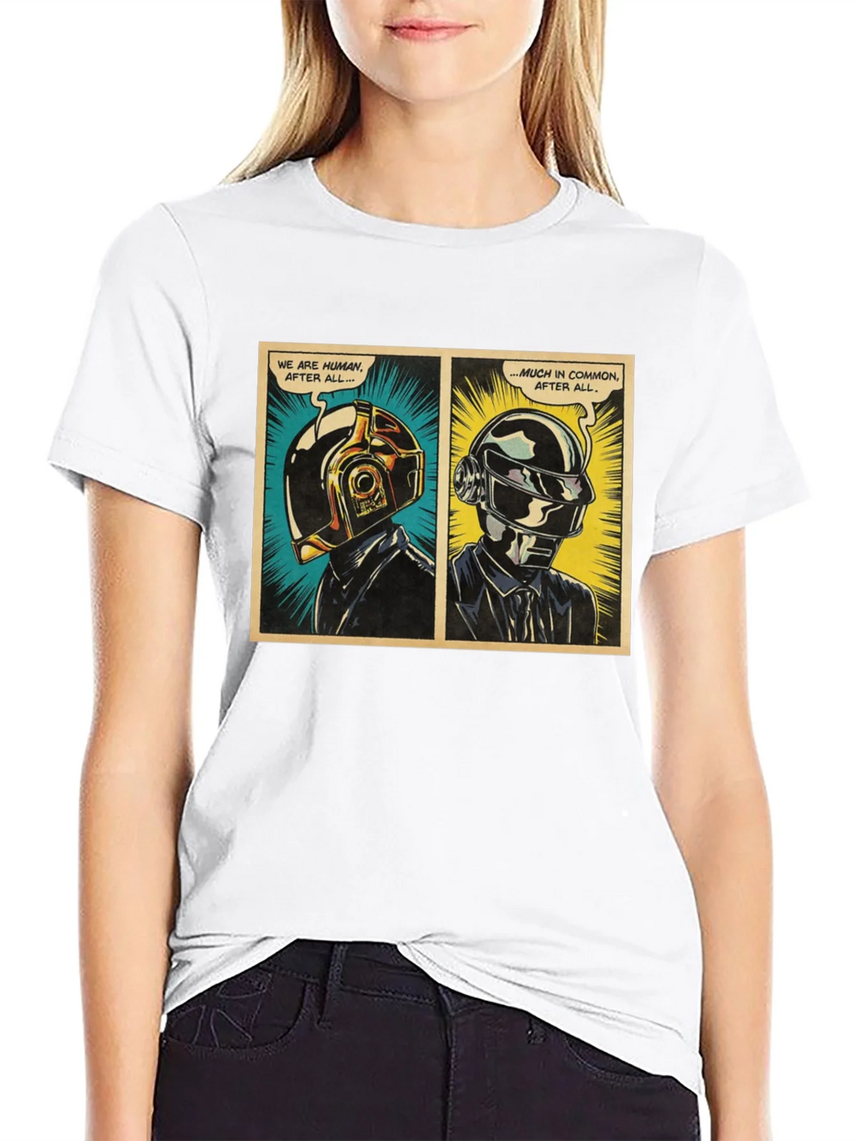 Daft Punk Comic T-Shirt - Human After All Tee product image 8
