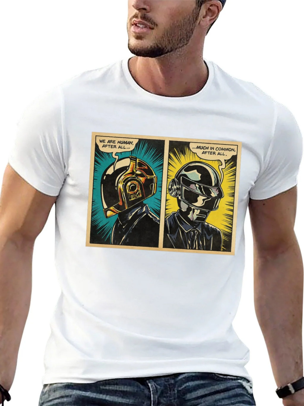 Daft Punk Comic T-Shirt - Human After All Tee product image 12