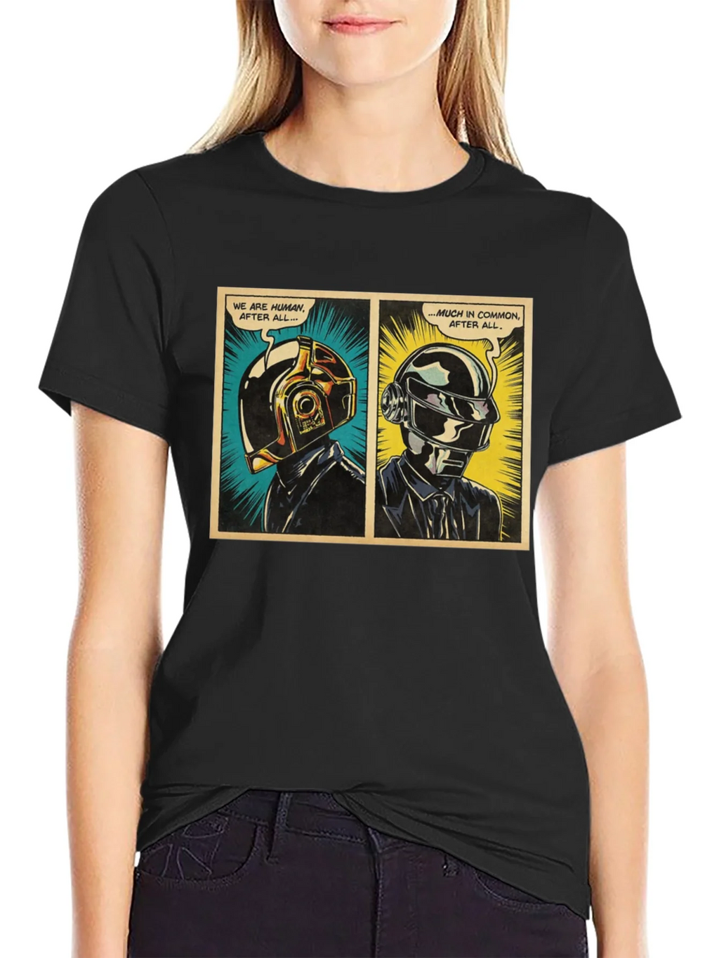 Daft Punk Comic T-Shirt - Human After All Tee product image 2