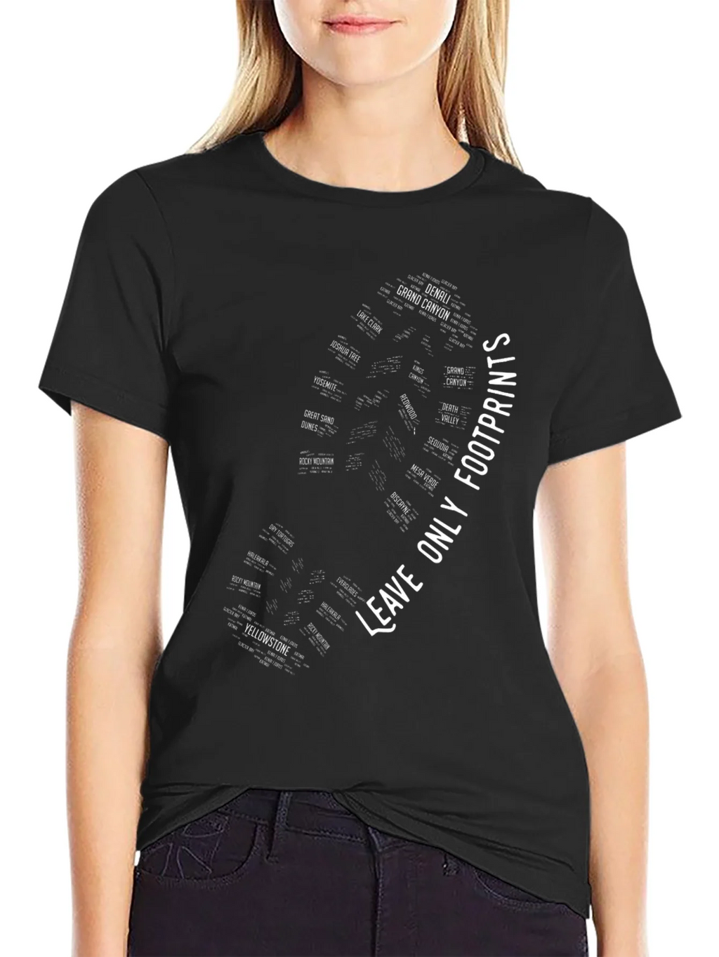 National Park Footprint Graphic Tee product image 2