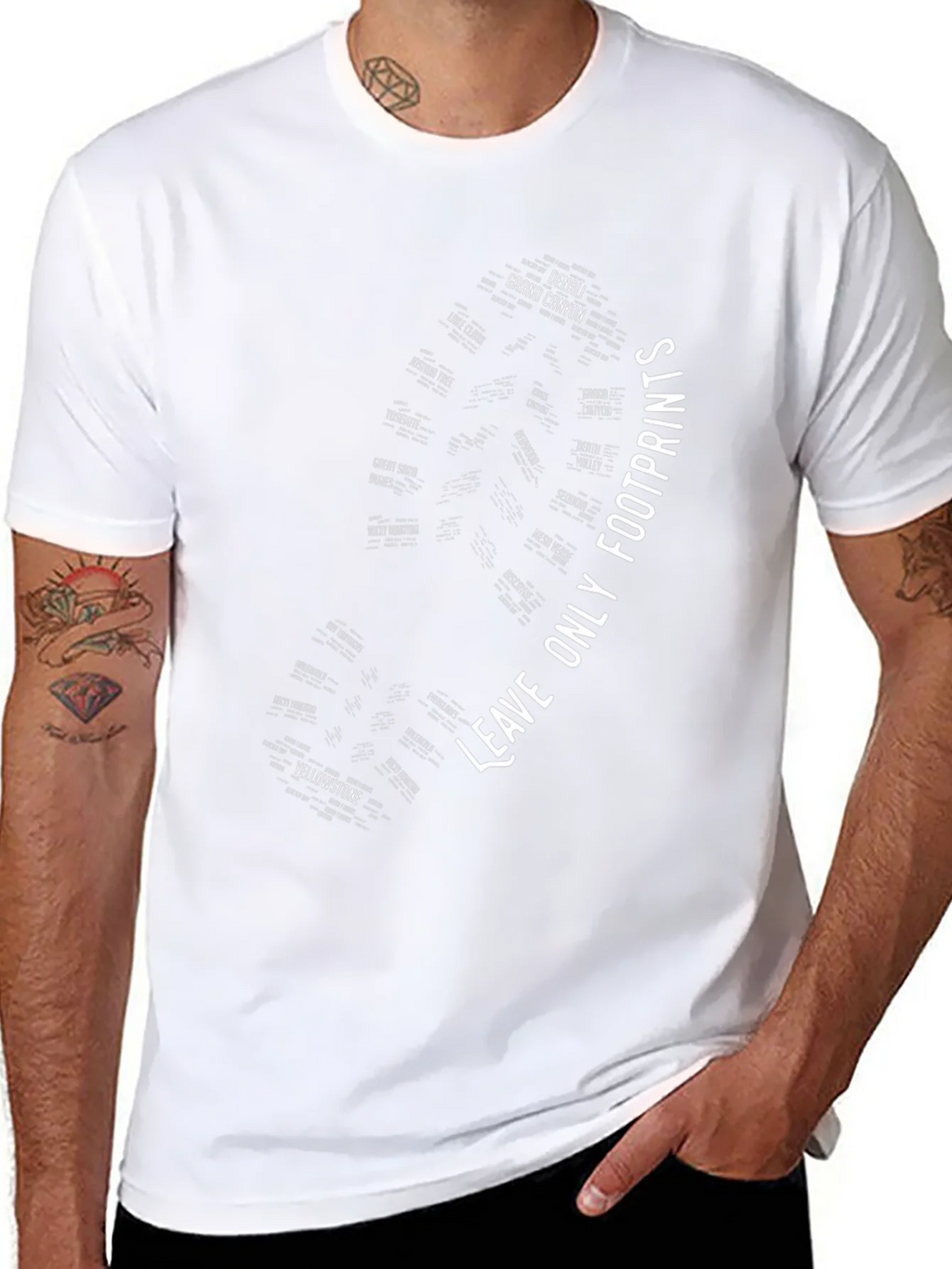 National Park Footprint Graphic Tee product image 7