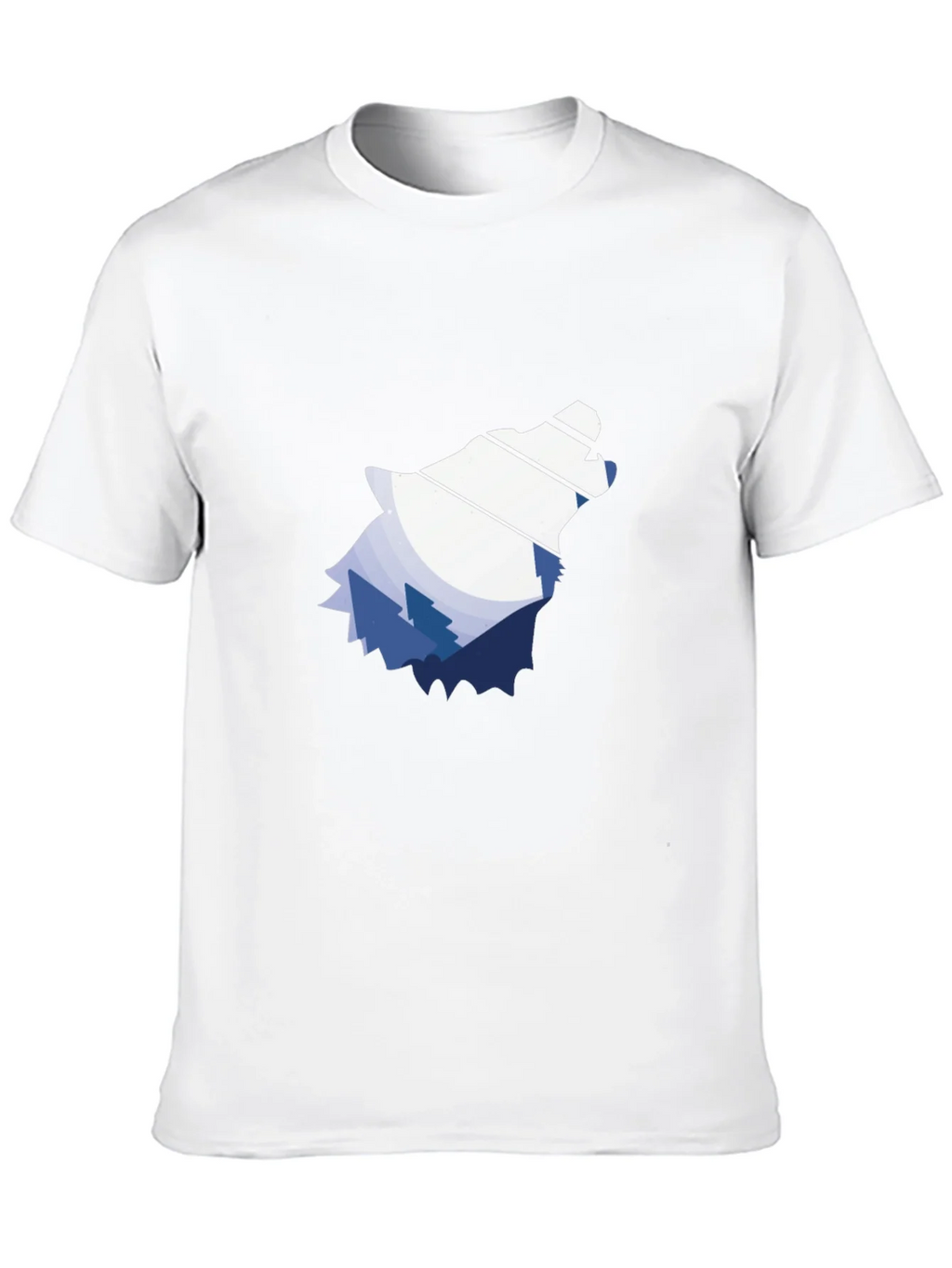 Wolf Mountain Graphic Tee - Stylish Black T-Shirt product image 8
