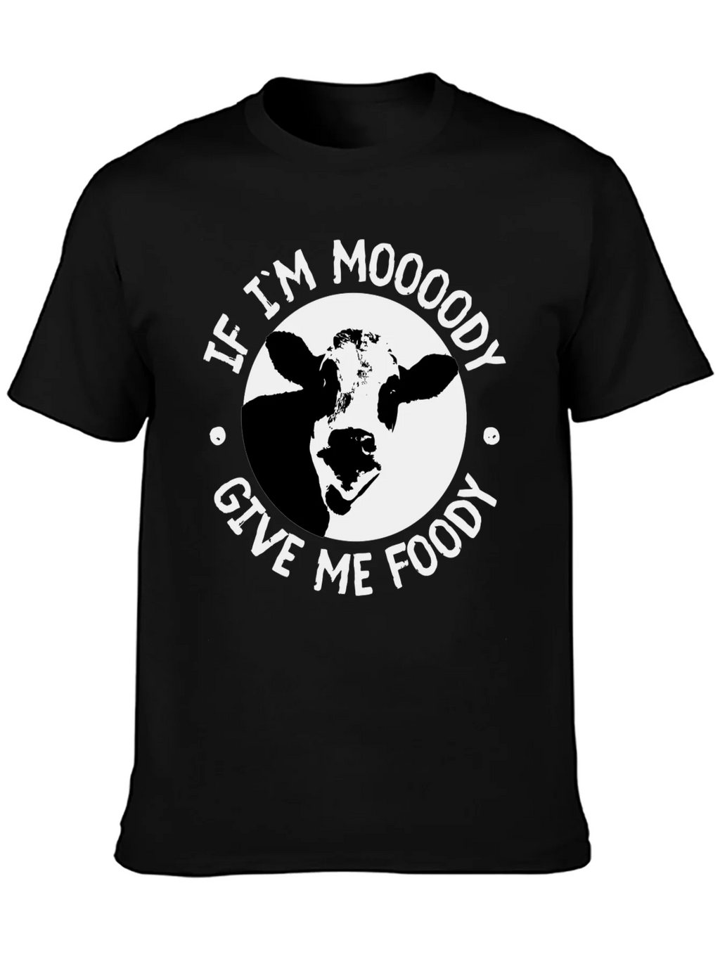Moody Cow Graphic T-Shirt - Funny Unisex Tee product image 3