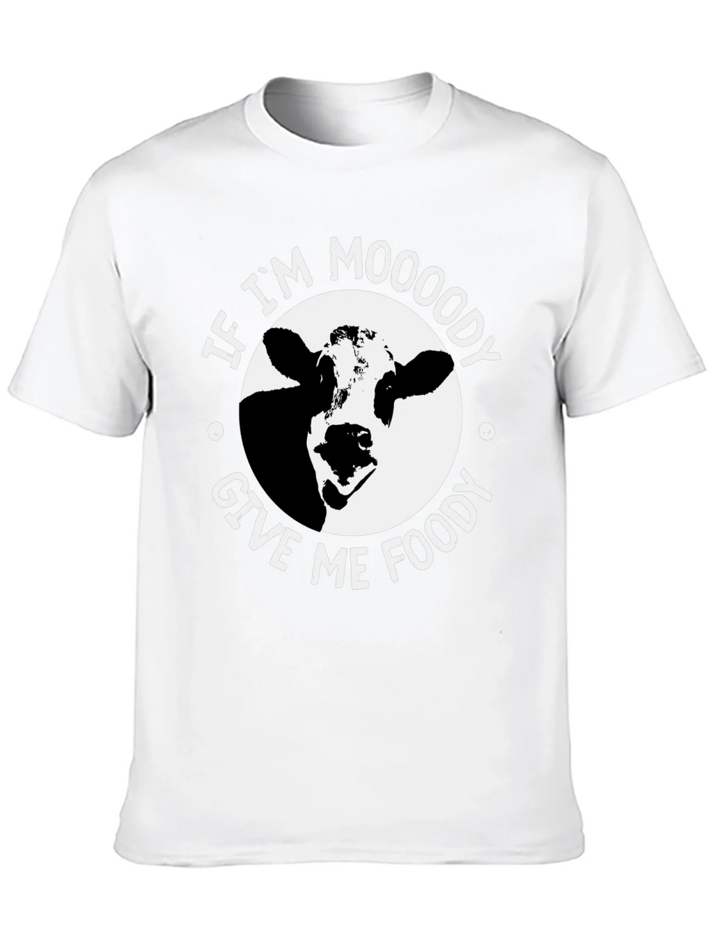 Moody Cow Graphic T-Shirt - Funny Unisex Tee product image 8