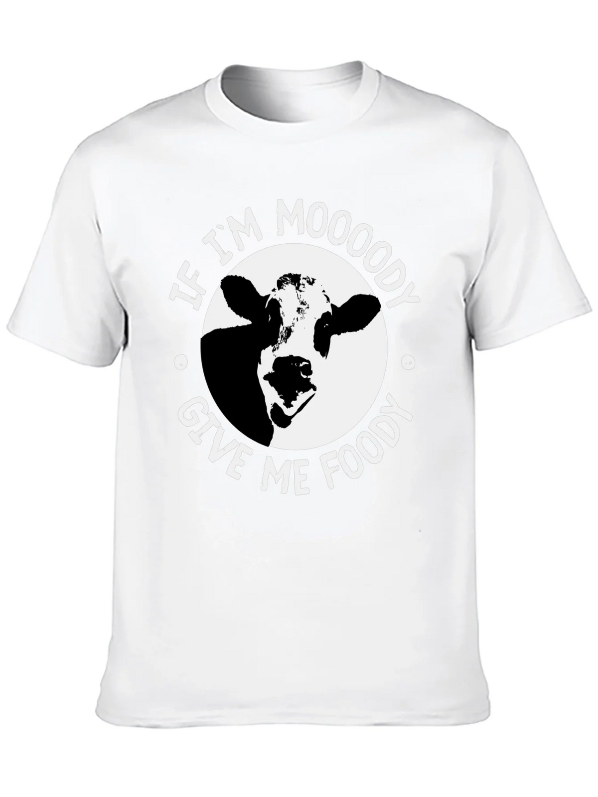 Moody Cow Graphic T-Shirt - Funny Unisex Tee product image 8