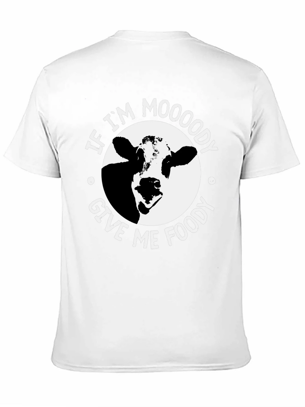 Moody Cow Graphic T-Shirt - Funny Unisex Tee product image 9