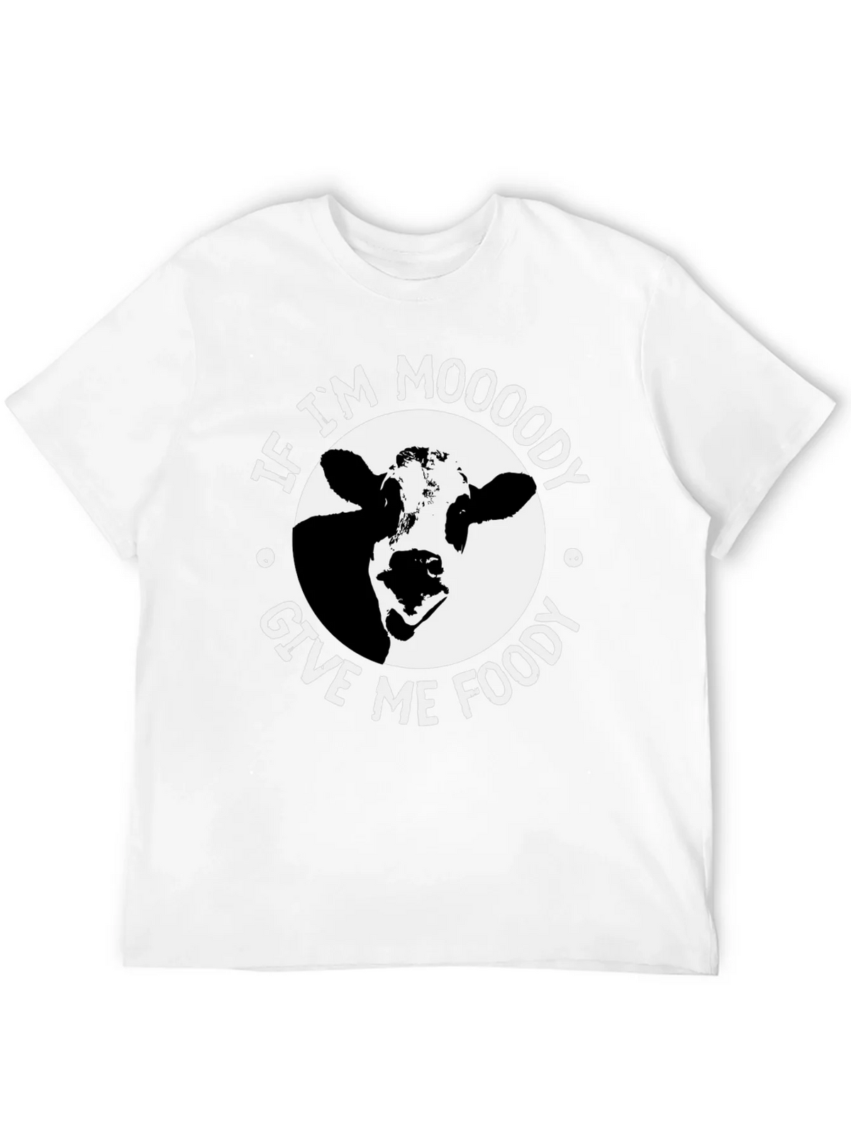 Moody Cow Graphic T-Shirt - Funny Unisex Tee product image 10