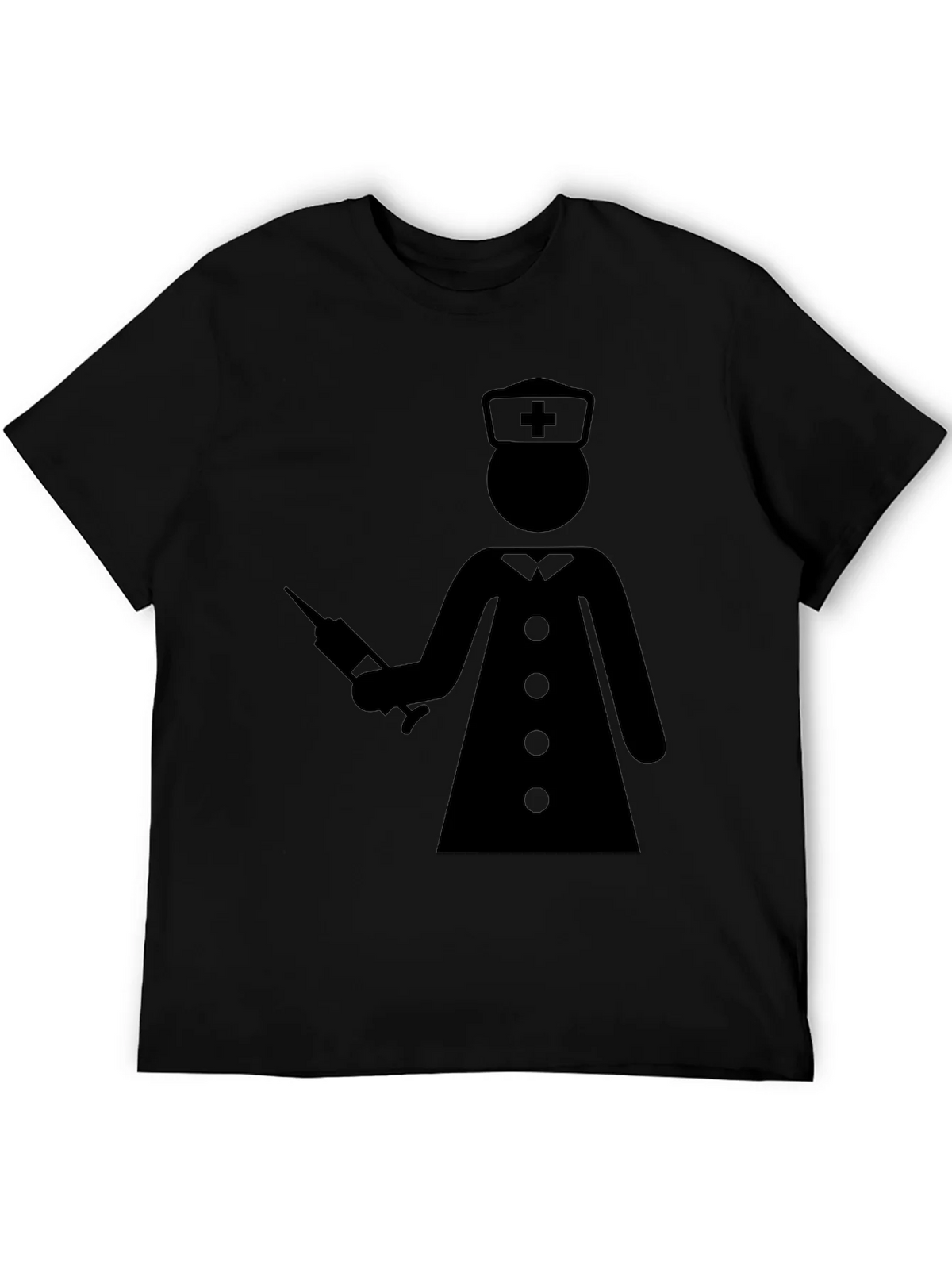 Nurse Stick Figure Graphic T-Shirt product image 5
