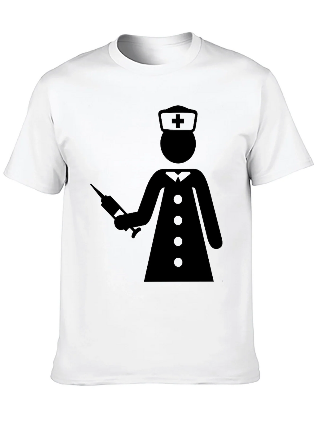 Nurse Stick Figure Graphic T-Shirt product image 9