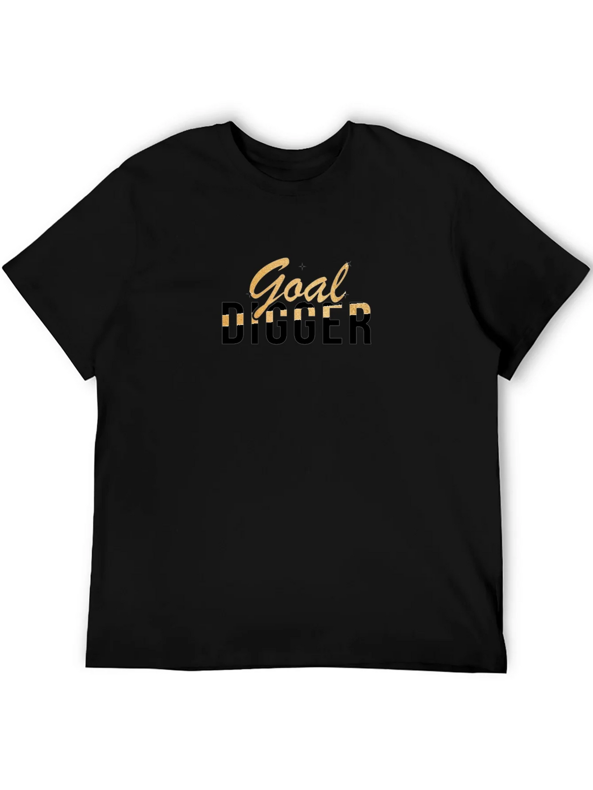 Goal Digger Graphic Black T-Shirt product image 5