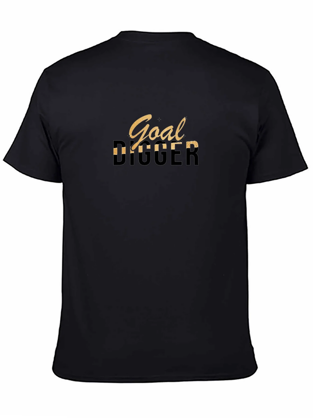 Goal Digger Graphic Black T-Shirt product image 4