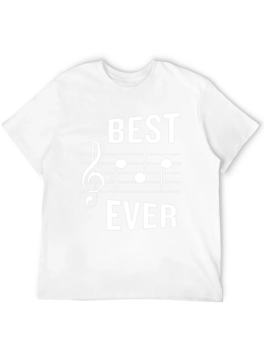 Best Ever Music T-Shirt | Treble Clef Staff Tee product image 10