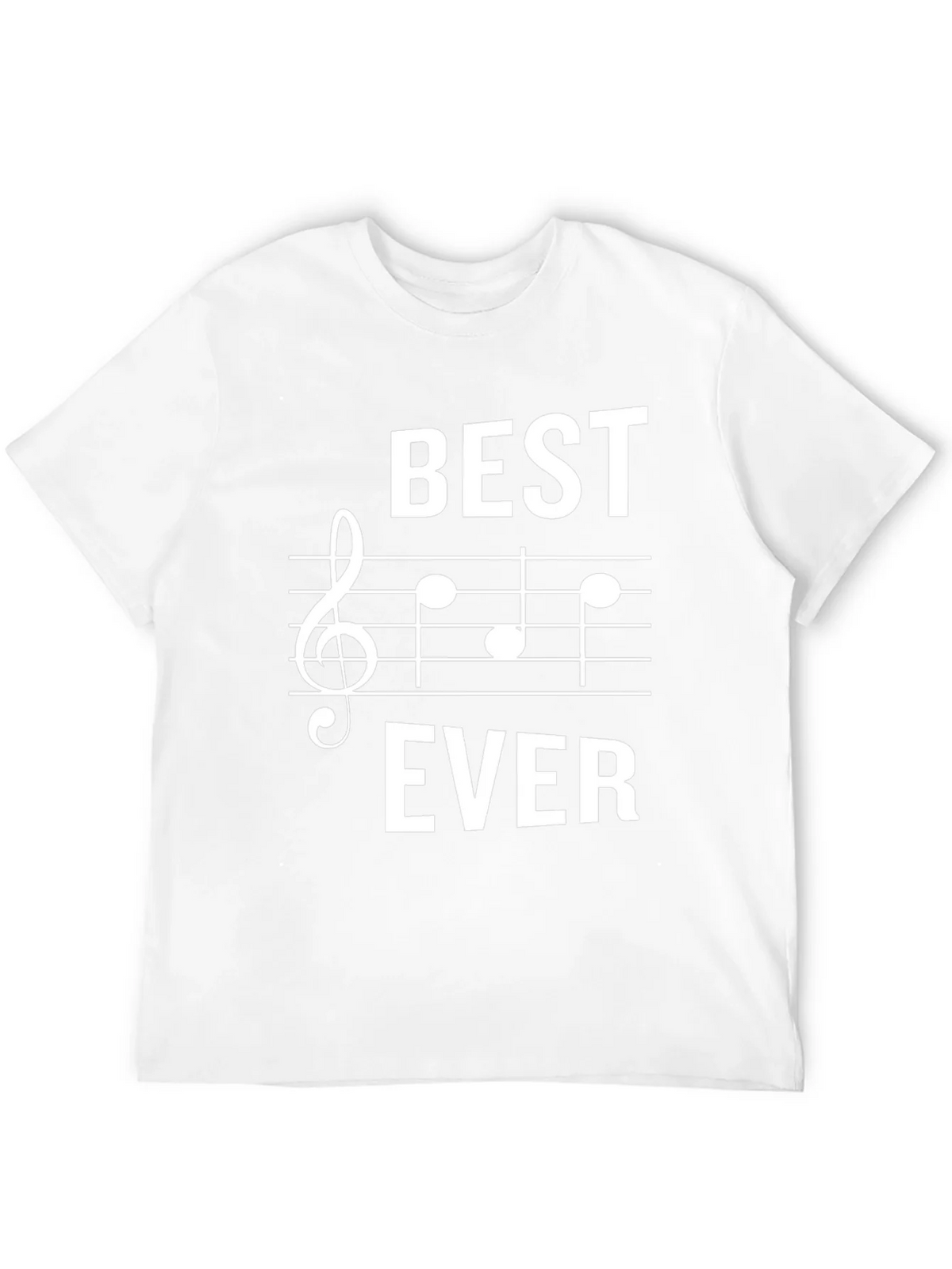 Best Ever Music T-Shirt | Treble Clef Staff Tee product image 10