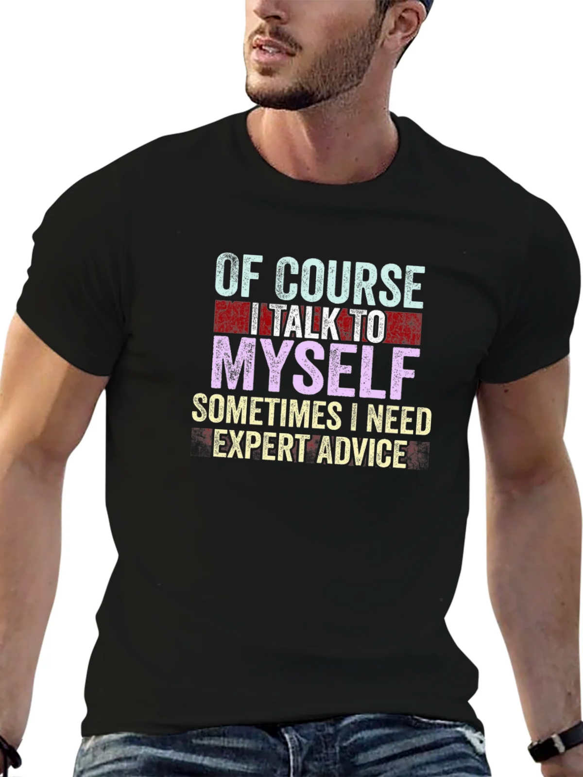 Expert Advice T-Shirt - Funny Graphic Tee product image 6