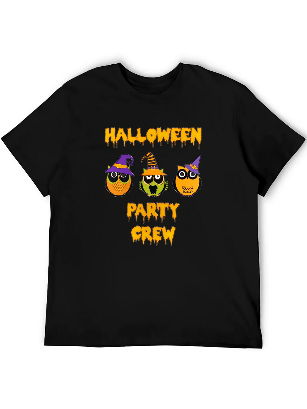 Halloween Party Crew Owl T-Shirt