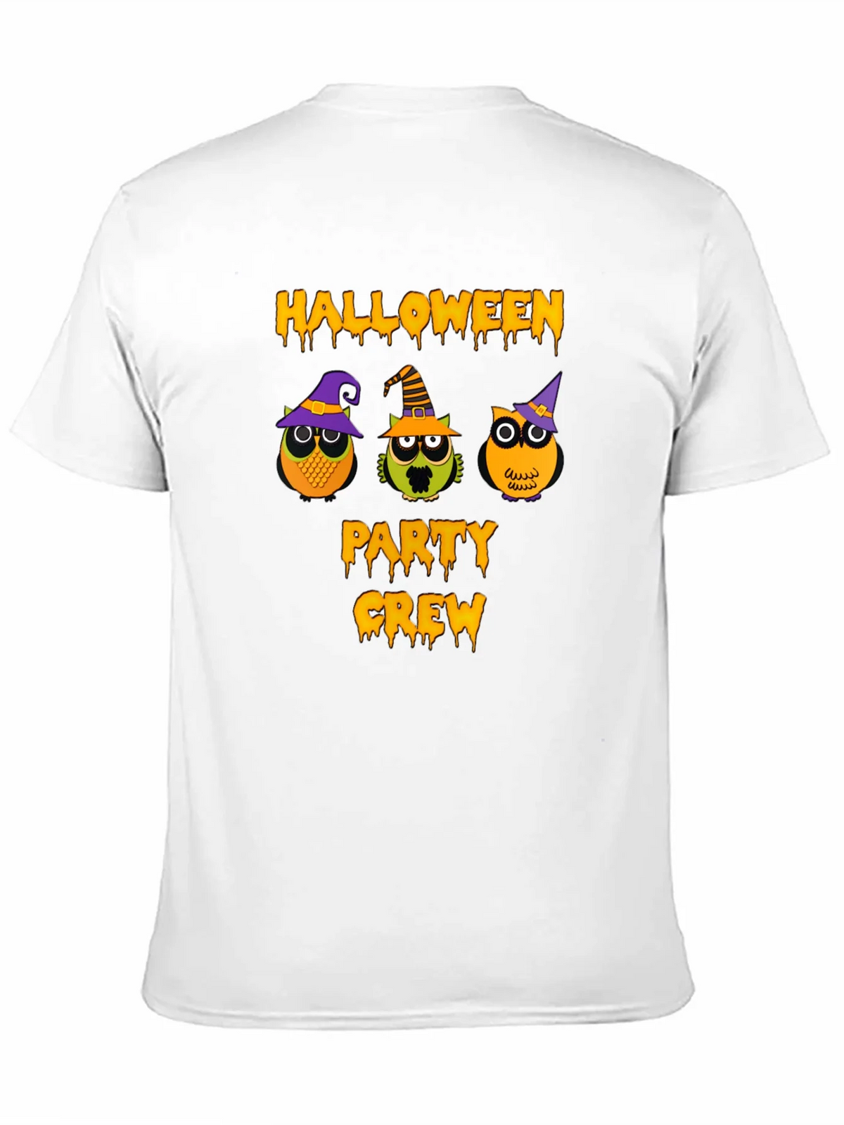 Halloween Party Crew Owl T-Shirt