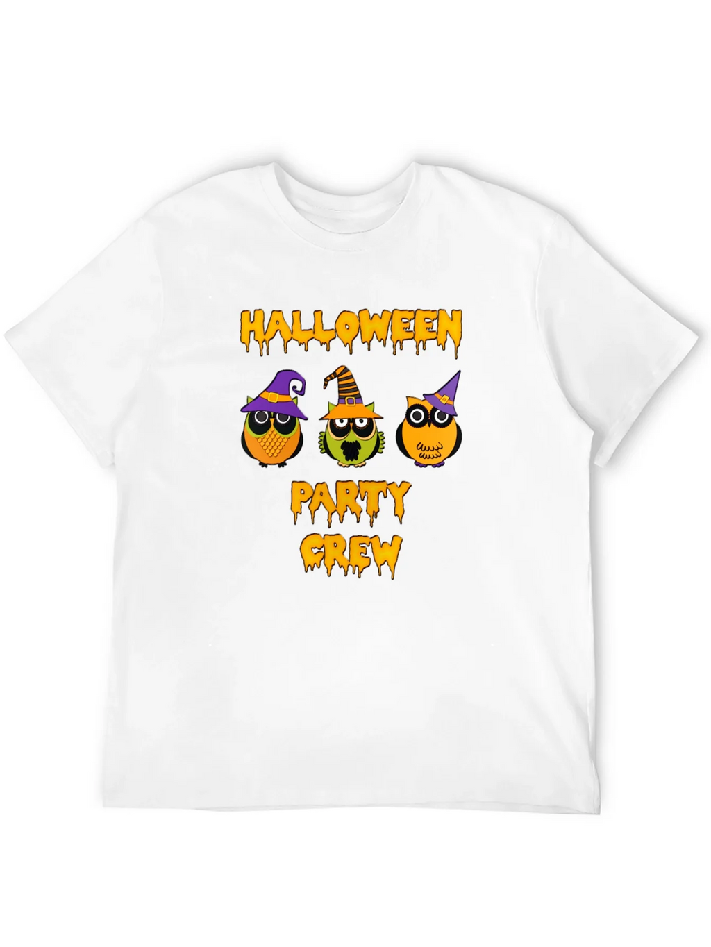 Halloween Party Crew Owl T-Shirt