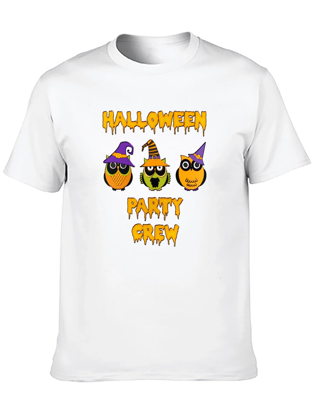 Halloween Party Crew Owl T-Shirt