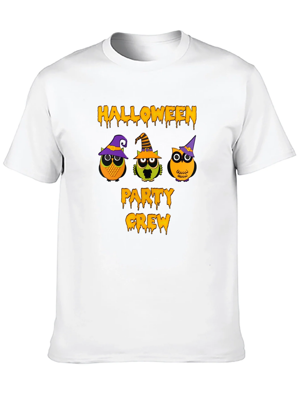 Halloween Party Crew Owl T-Shirt