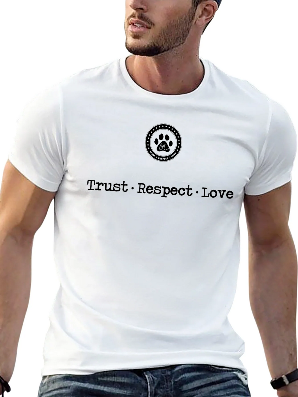 Trust Respect Love Graphic Tee product image 12