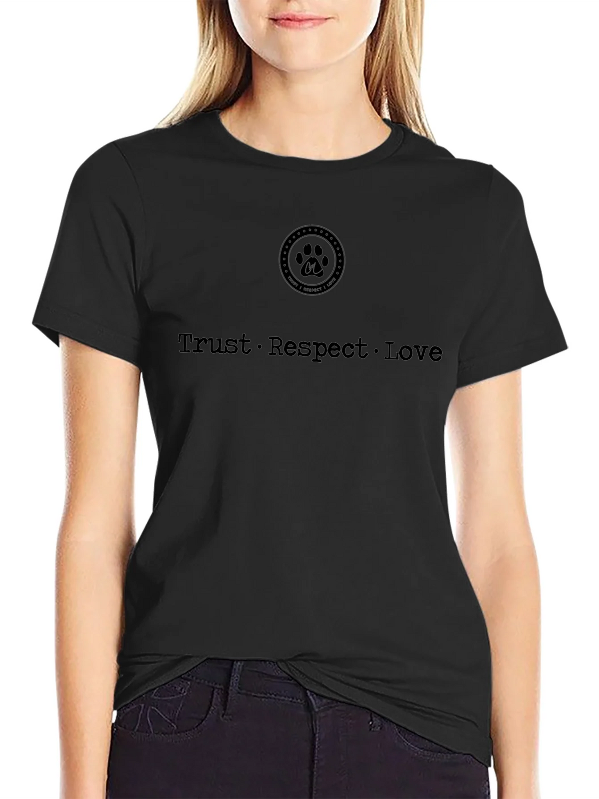 Trust Respect Love Graphic Tee product image 2