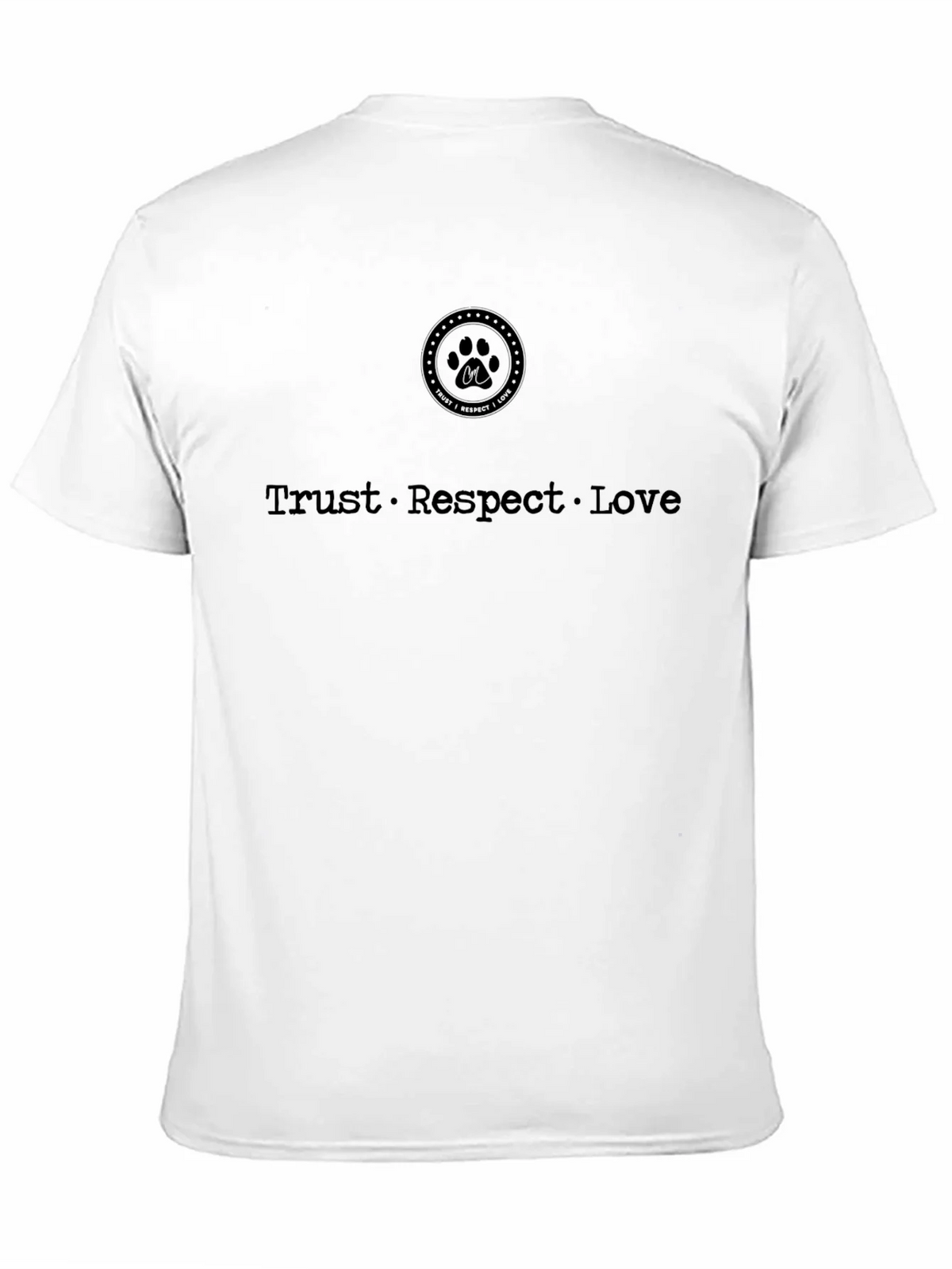 Trust Respect Love Graphic Tee product image 10