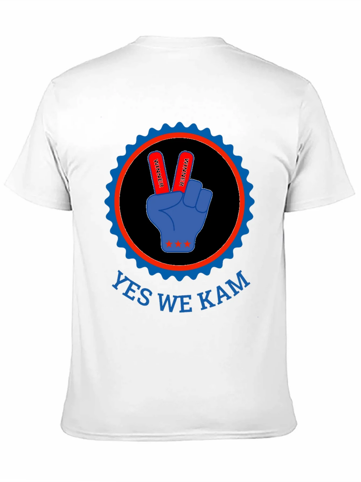 Yes We Kam T-Shirt - Victory Hand Design product image 10