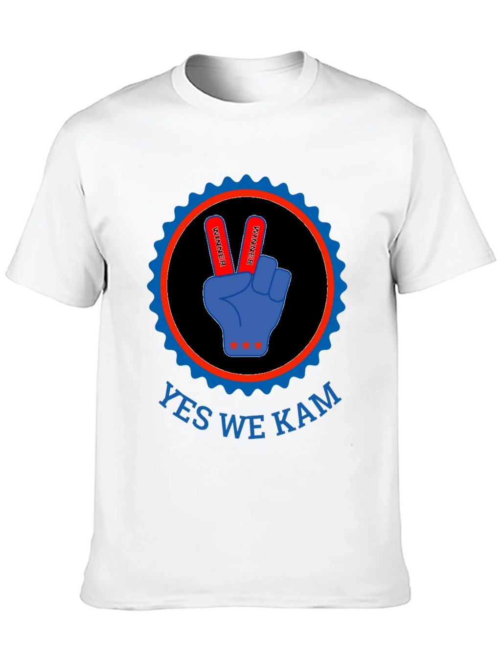 Yes We Kam T-Shirt - Victory Hand Design product image 9