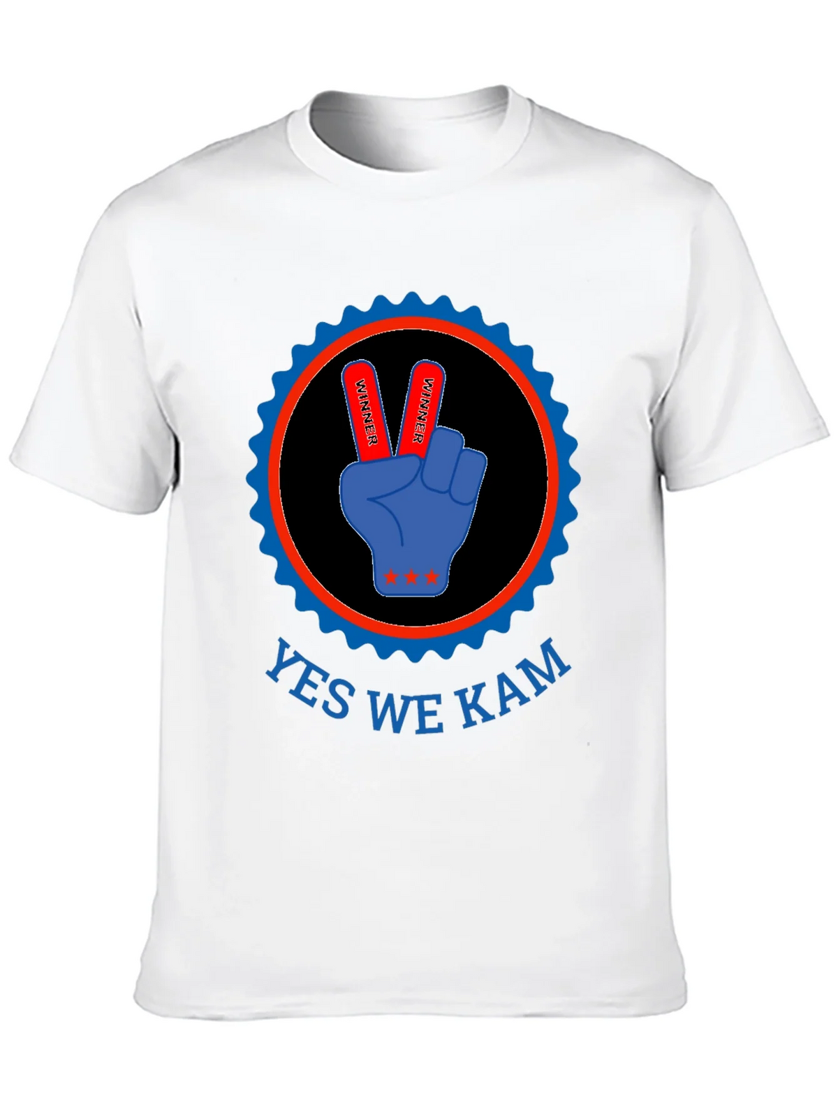 Yes We Kam T-Shirt - Victory Hand Design product image 9