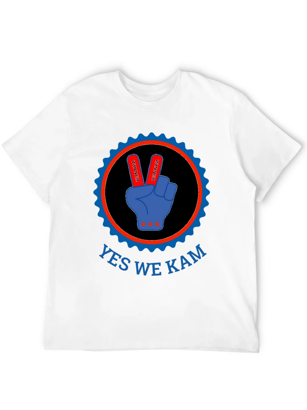 Yes We Kam T-Shirt - Victory Hand Design product image 11