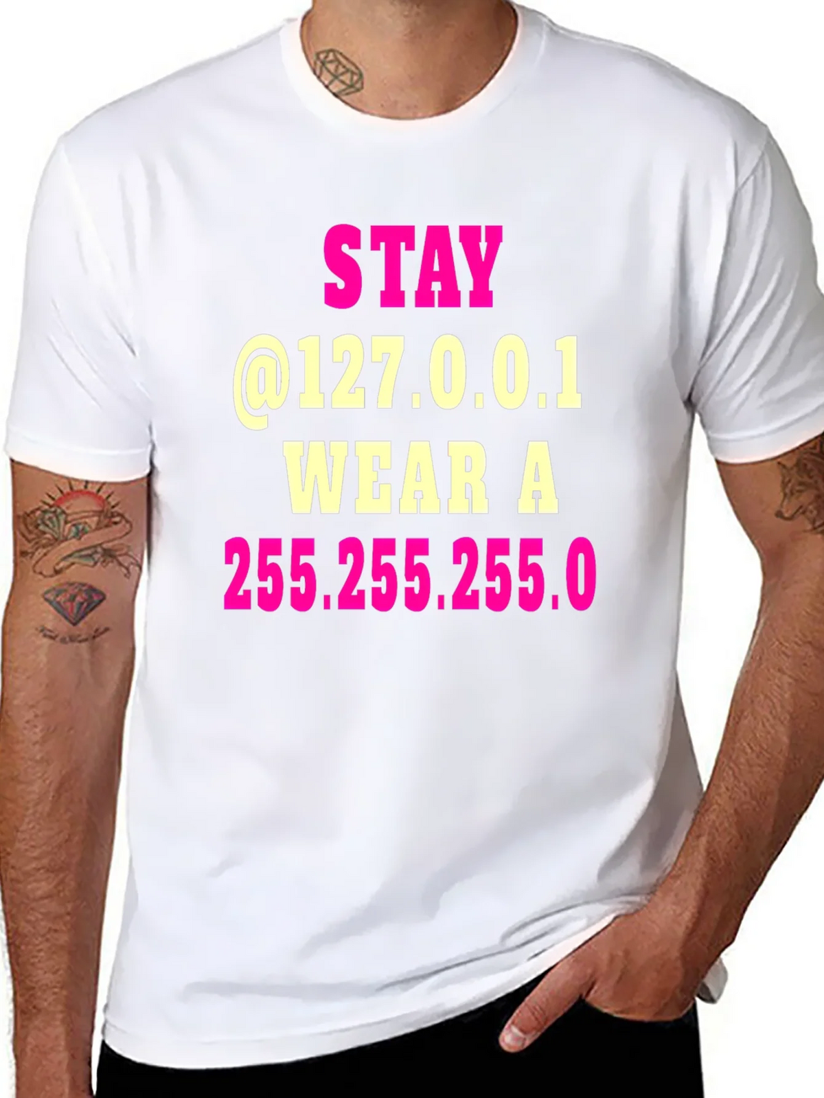 Stay Home IP Address T-Shirt product image 7