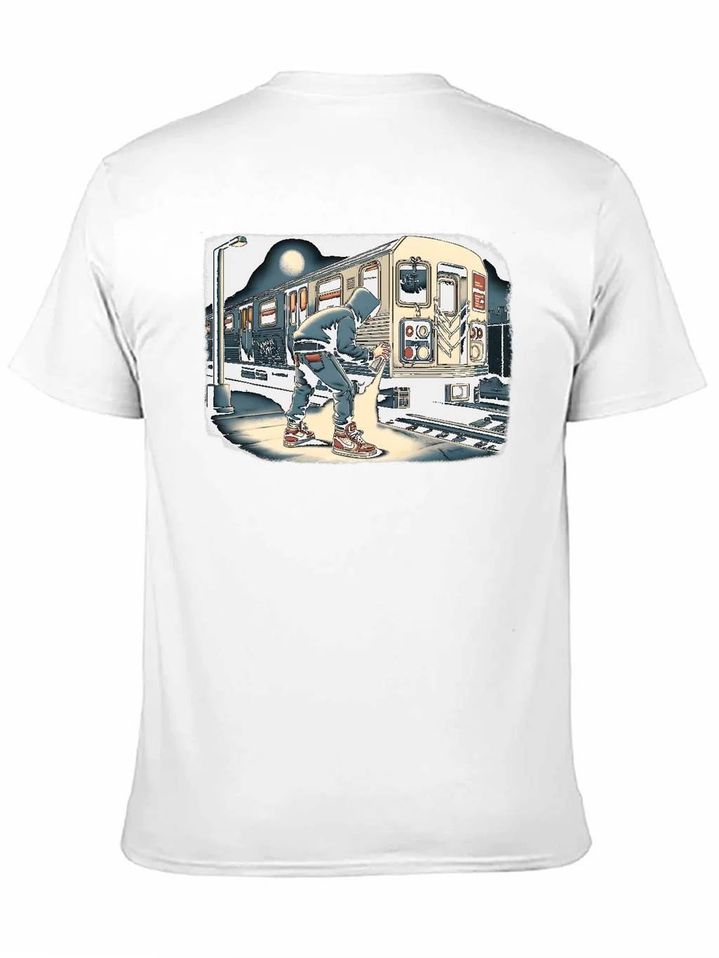 Urban Art T-Shirt - Graffiti Artist on Subway product image 10