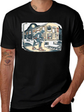 Urban Art T-Shirt - Graffiti Artist on Subway product image 1