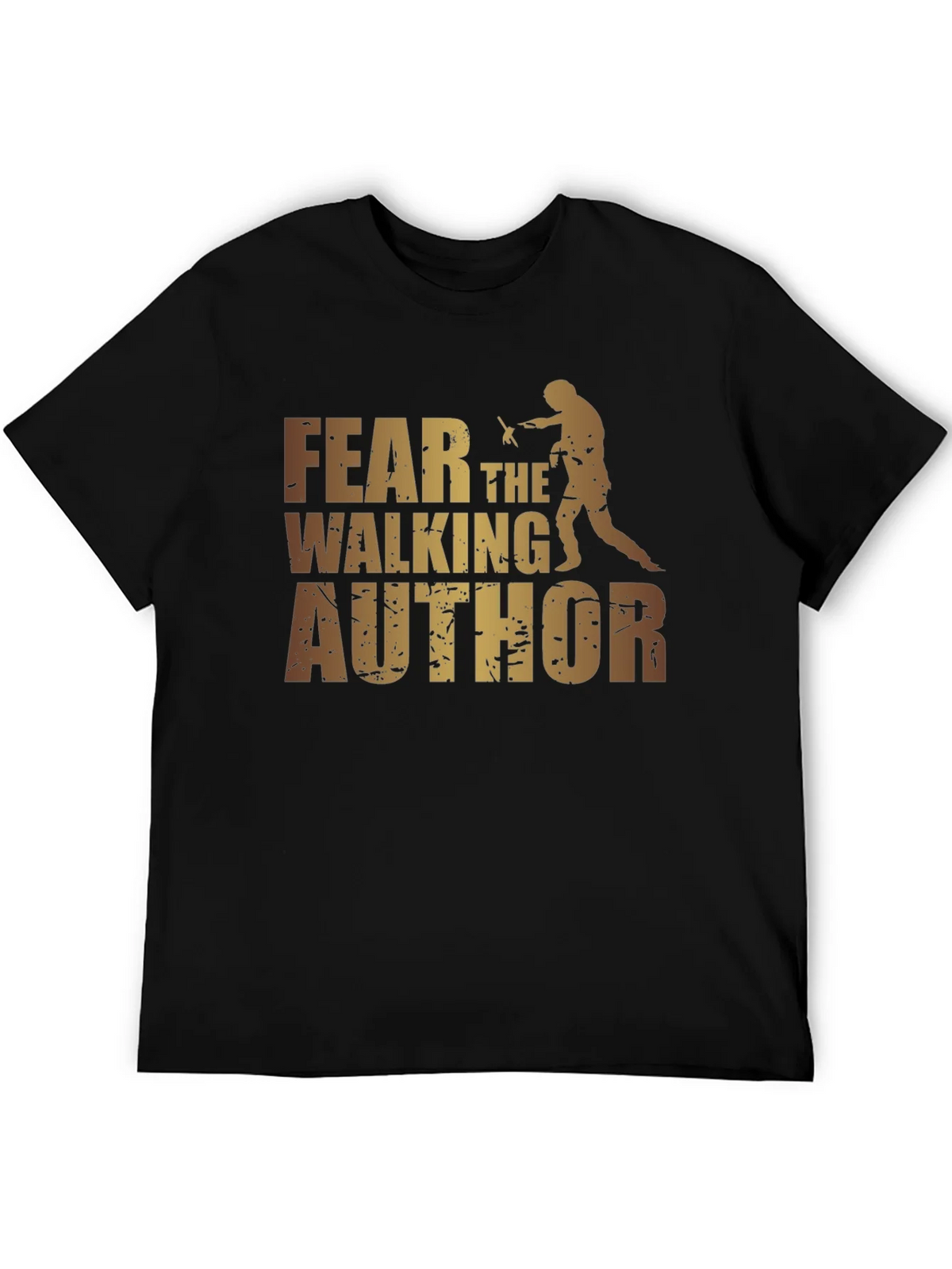 Fear the Walking Author Graphic Tee - Black product image 5