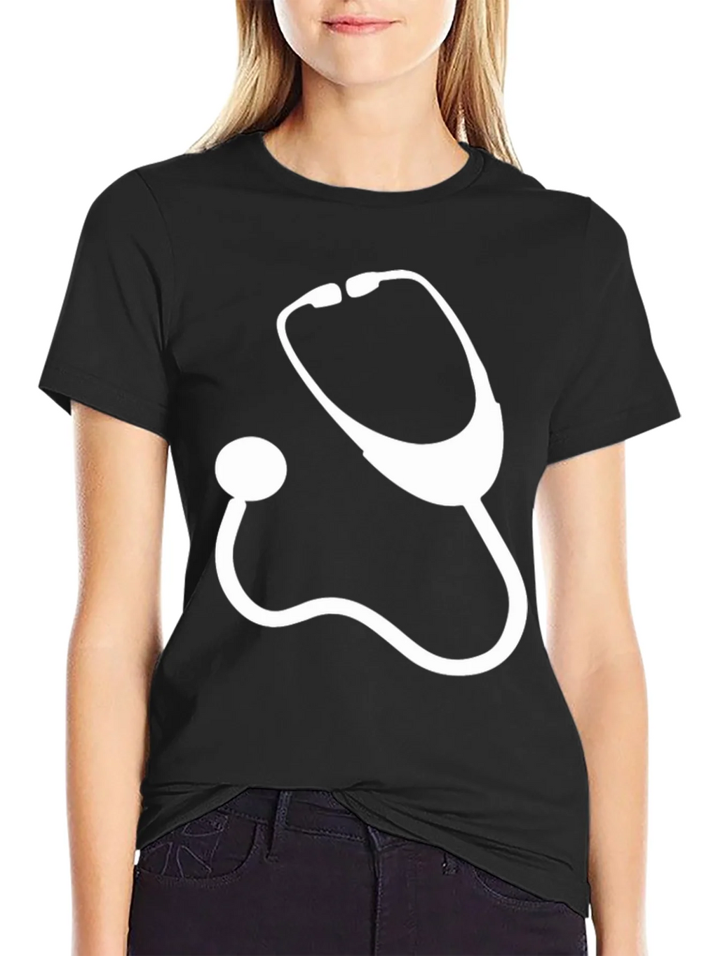 Stethoscope Graphic Tee - Medical Professional T-Shirt product image 2