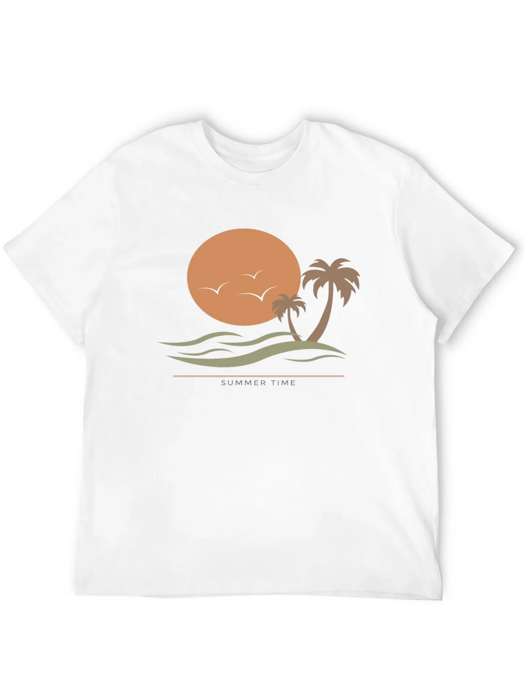 Summer Time Graphic Tee - Black T-Shirt product image 11