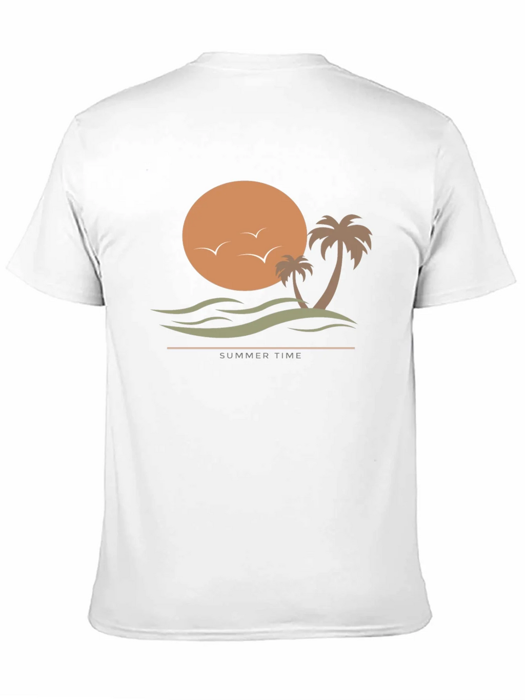 Summer Time Graphic Tee - Black T-Shirt product image 10